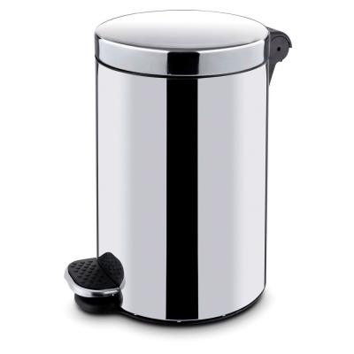 Kulatý pedálový odpadkový koš s vnitřním košem., HENDI, 5L, ⌀210x(H)280mm | 691311
